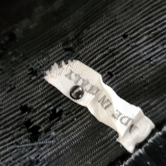 FANCY Vintage Beaded black clutch - Picture 4 of 6